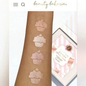 NIB Beauty Bakerie Cotton Candy Champagne Blushligter Palette